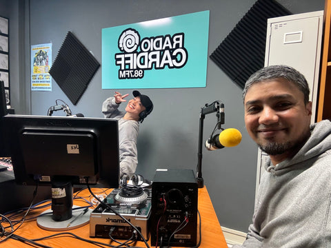 Sharing My Salah Mat's Journey on Radio Cardiff