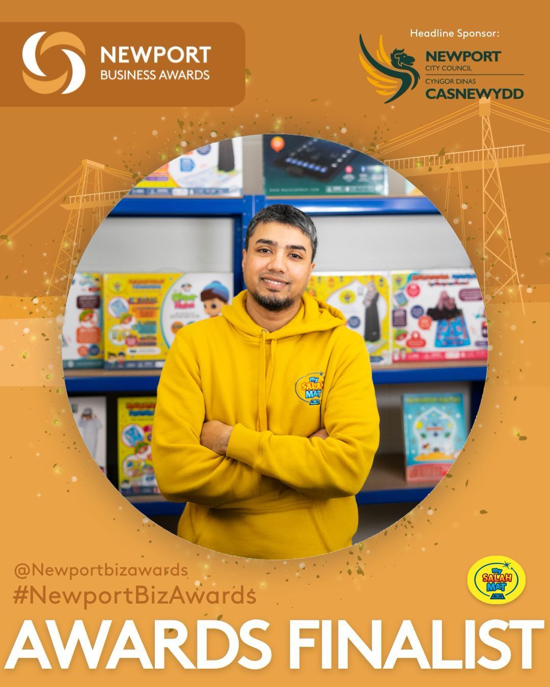 From Newport to the World: My Salah Mat Shortlisted for International Business of the Year