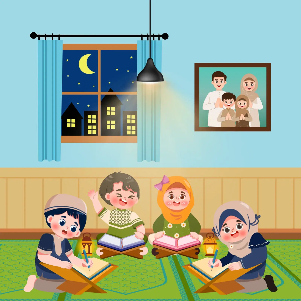 Creating a Night Worship Routine for Kids