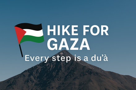 Hike for Gaza – Every Step is a Duʿā