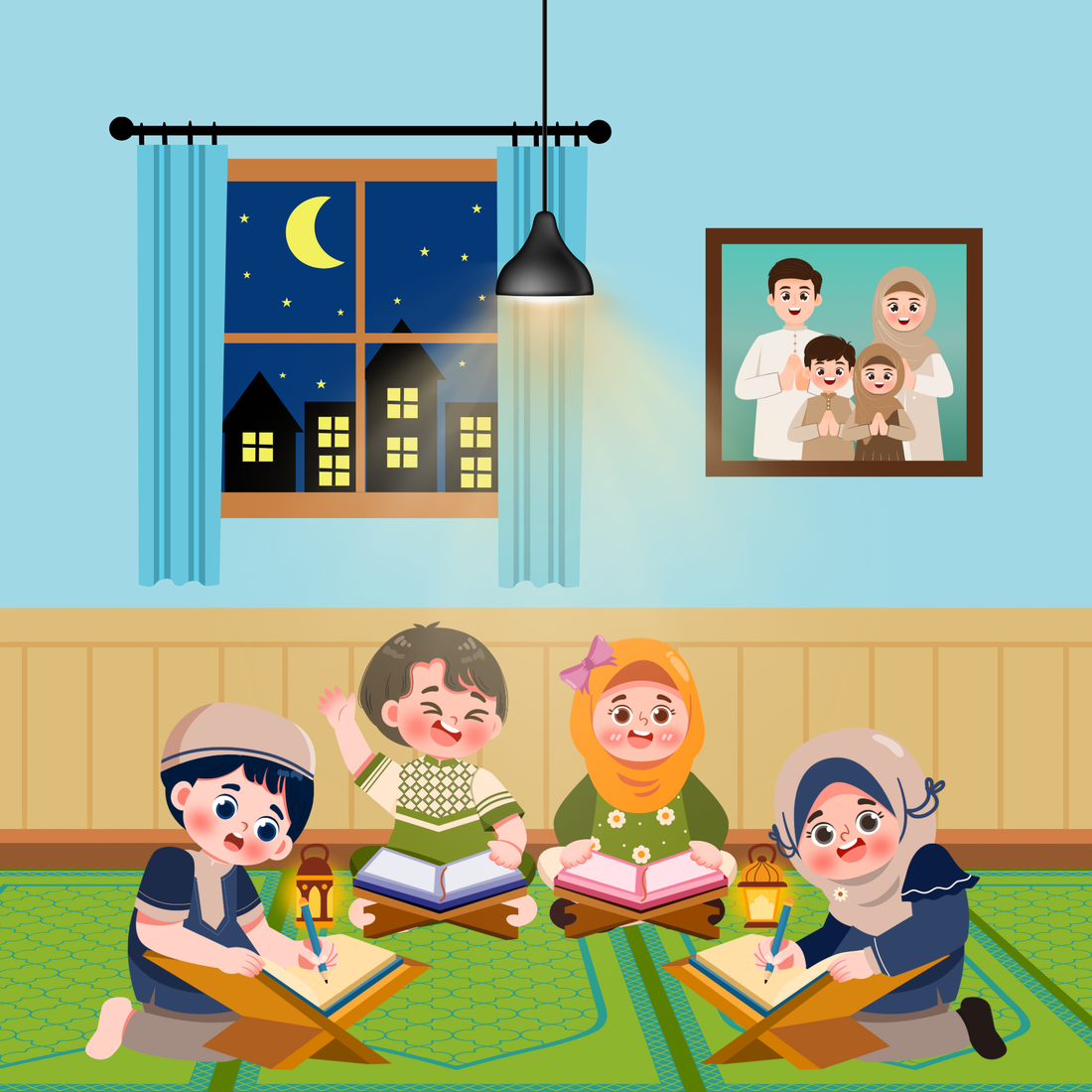 Creating a Night Worship Routine for Kids