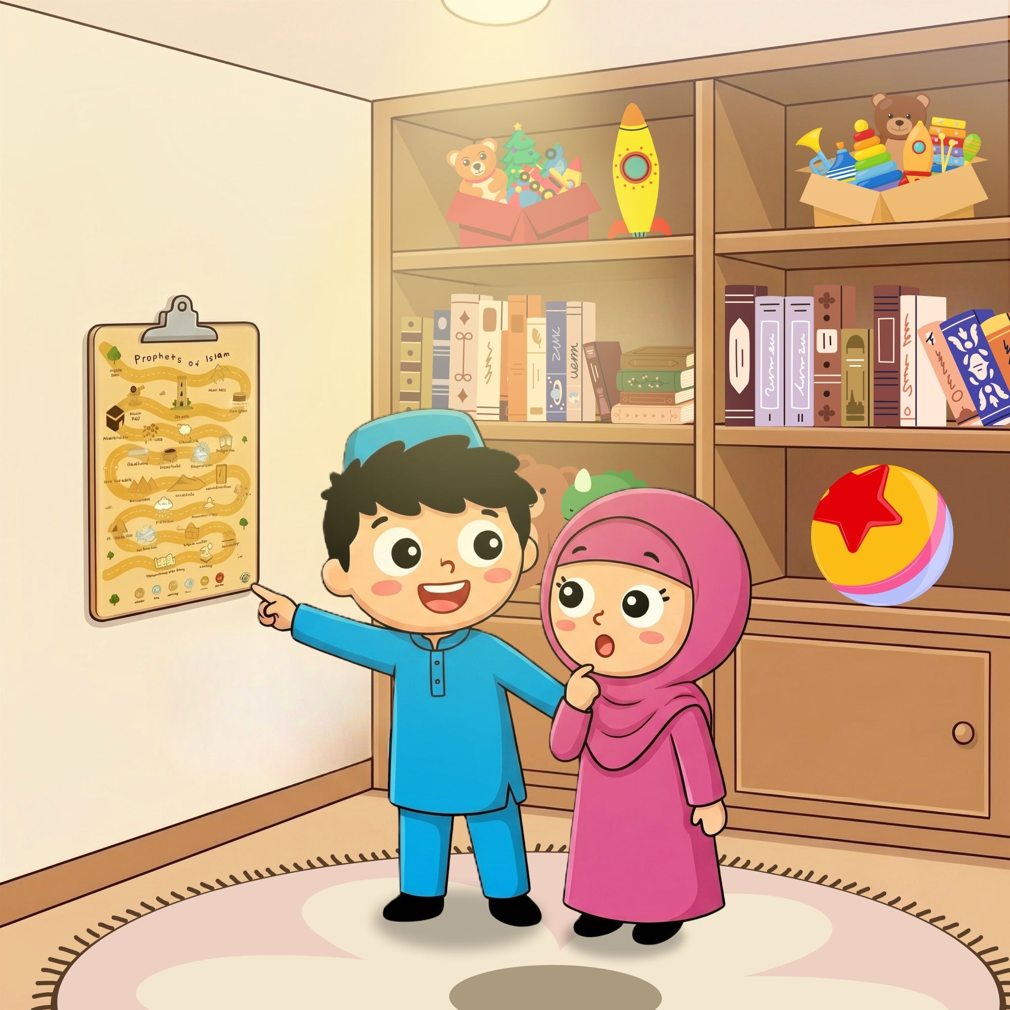 Muslim Prayer Mat for Kids