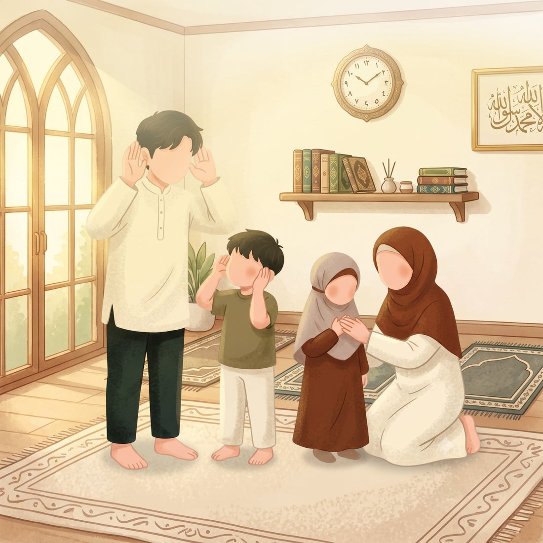 How to Teach a Child Salah Step by Step at Home