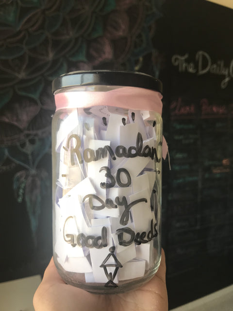Ramadan: Make a good deed jar