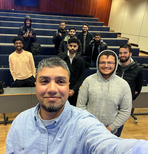 Inspiring Minds at Swansea University: Sharing My Life Story and the Journey of My Salah Mat