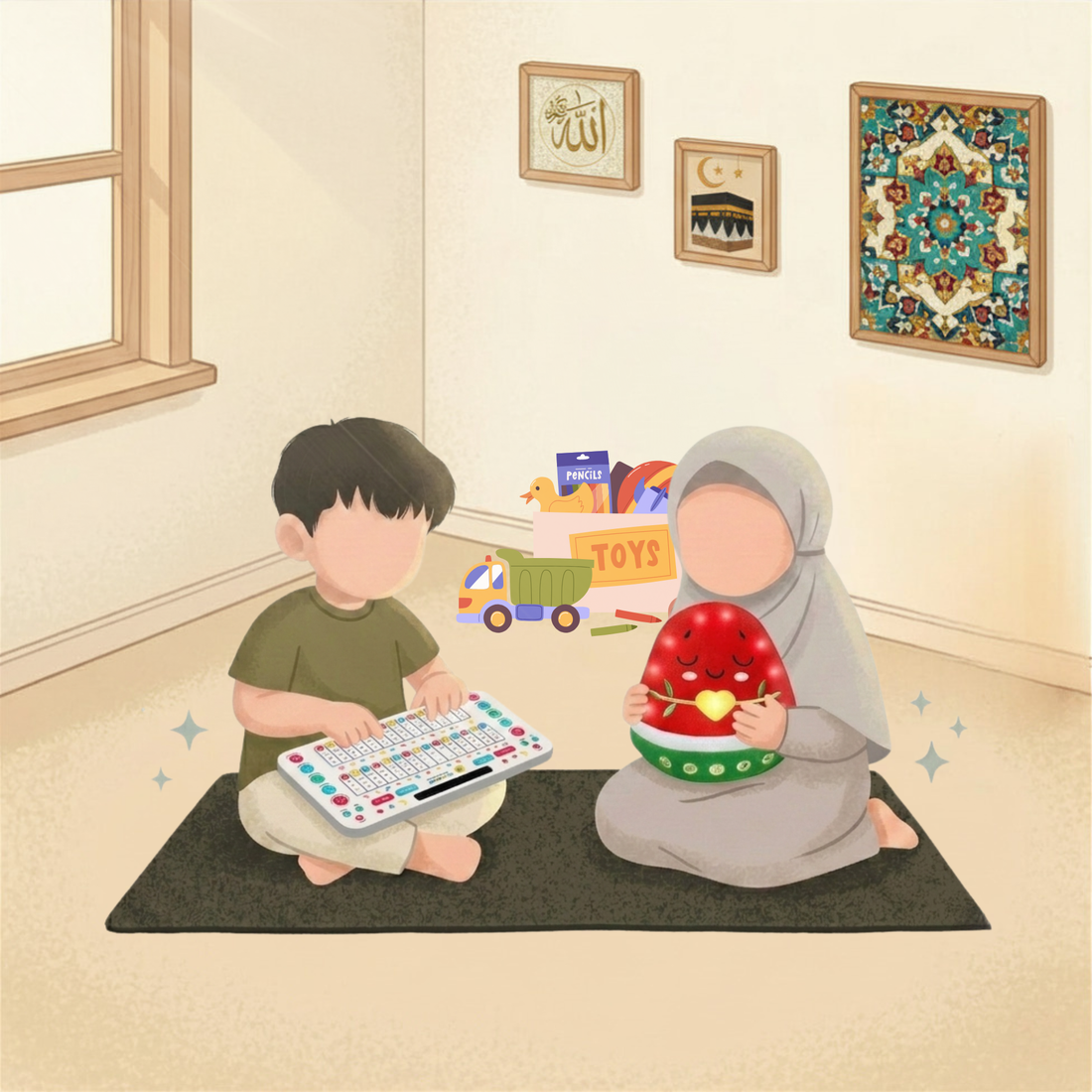 Islamic Toys for Toddlers: 12 Simple Ways to Teach Through Play