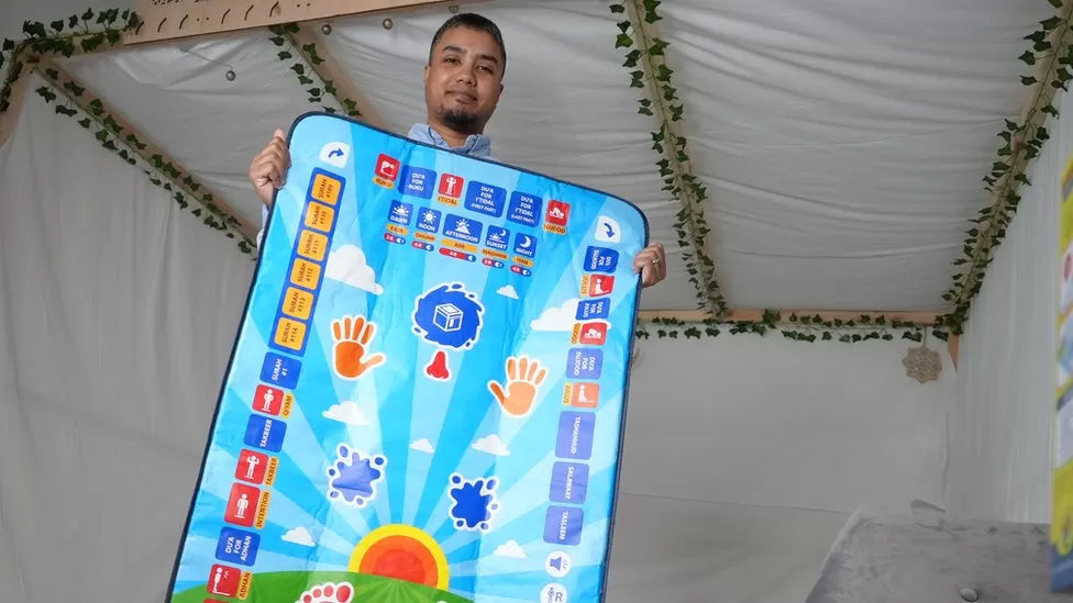 Success with My Salah Mat | Small Muslim Business gets featured on UK TV Nationwide