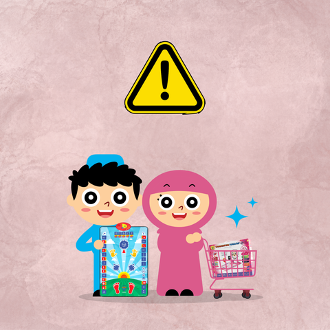 warning of counterfeit product