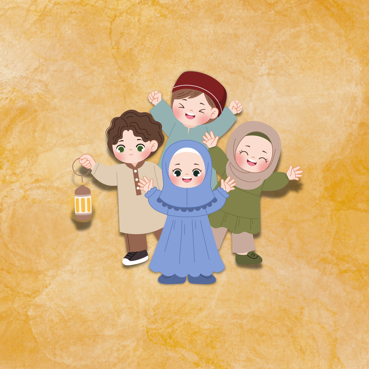 kids having fun ramadan