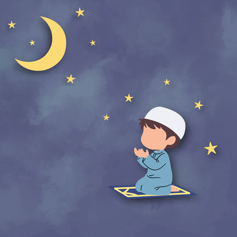 kid praying isha