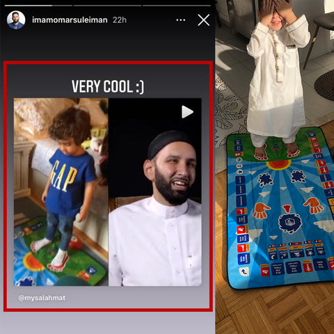 Omar Suleiman | Interactive Kids Prayer Mat | "Very Cool!"