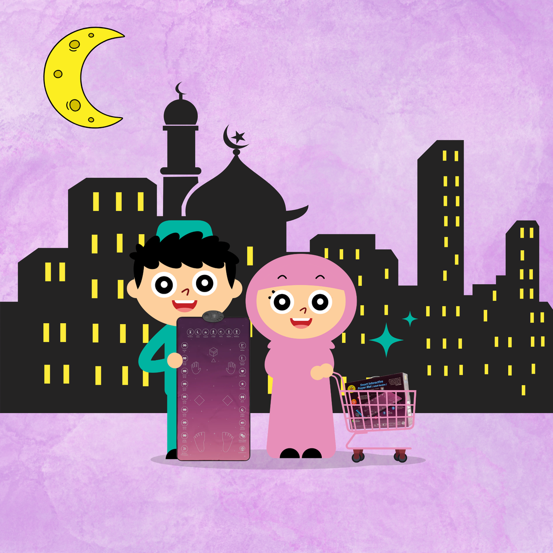 rahma version adult prayer mat 