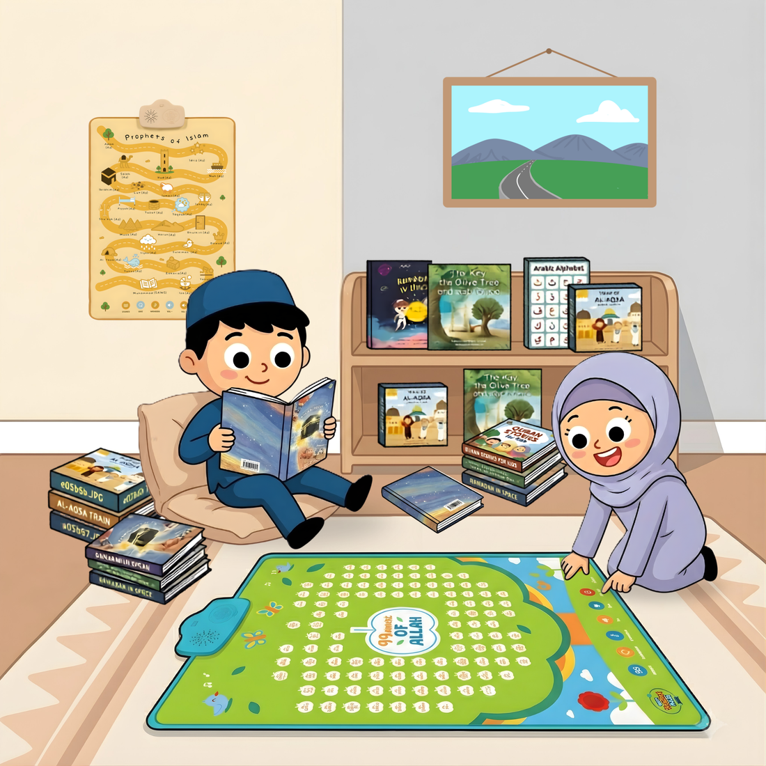 Screen-Free Islamic Toys: Why They Work Better (And What to Buy)