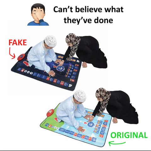 My 18 month battle with companies in the Netherlands Selling Fake My Salah Mats