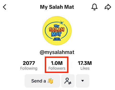 We reached 1 Million followers on TikTok!