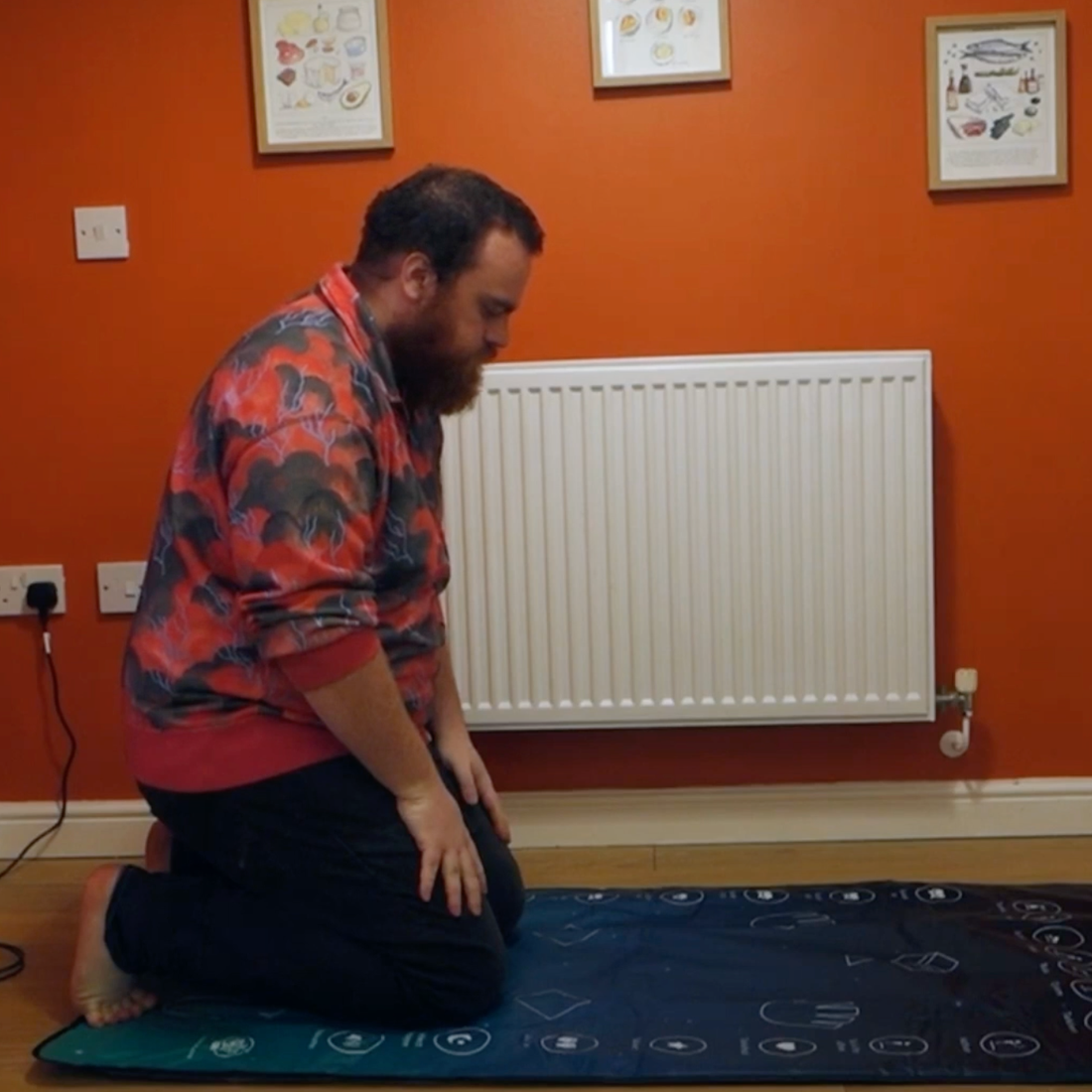 I tried to do the Muslim prayer for the first time