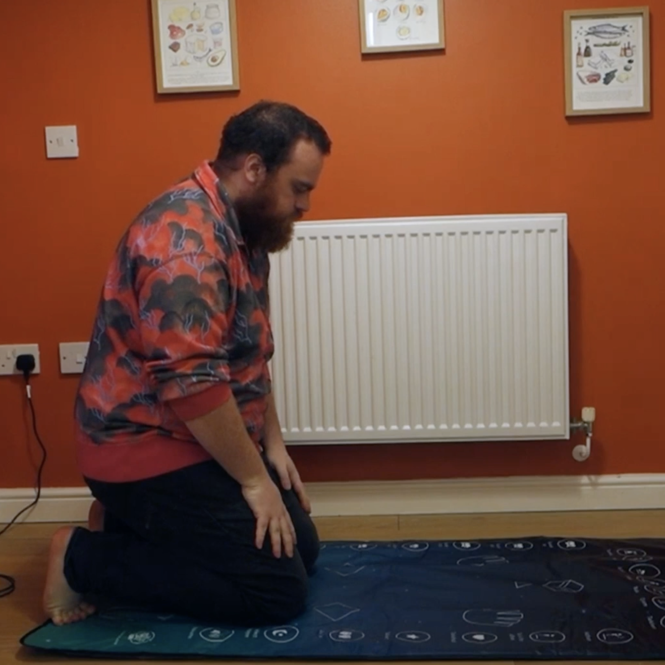 I tried to do the Muslim prayer for the first time