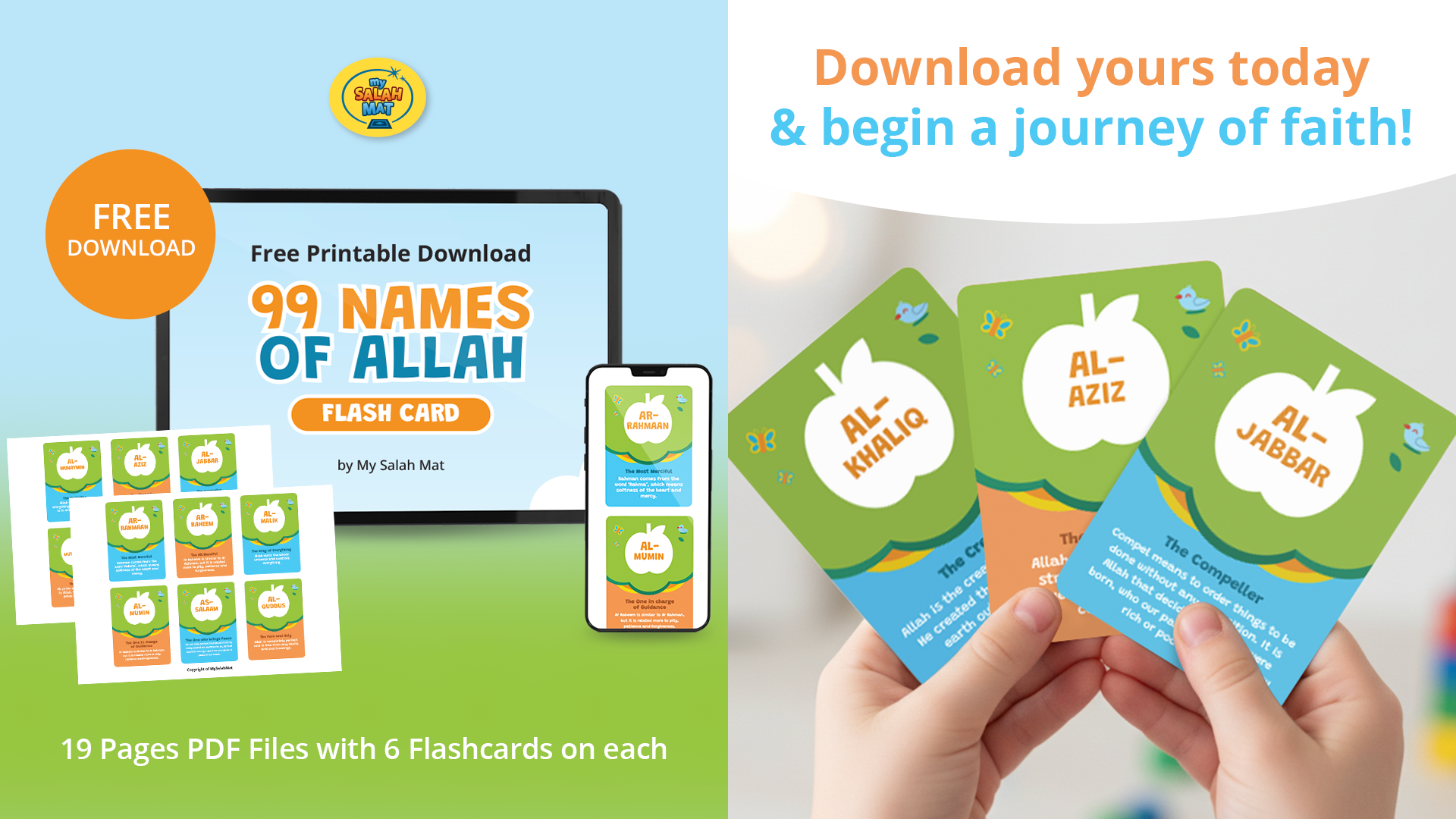 MSM080201 | Flash Cards 99 Names ✅