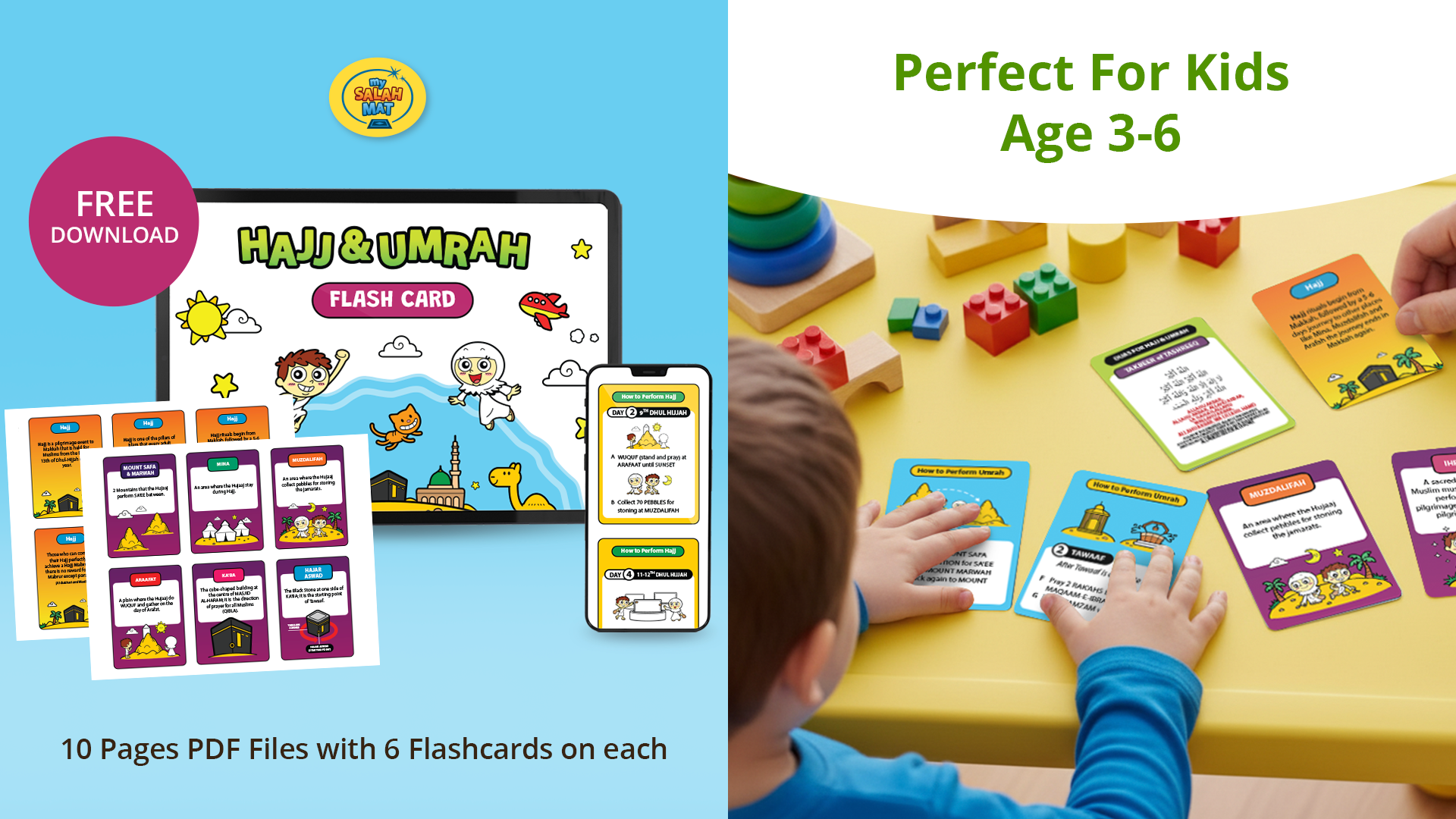 10 Promised Paradise Printable Flashcards