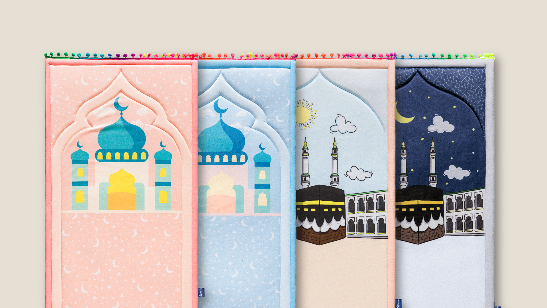 UR010900 | Padded Prayer Mats Kids K-M Series ✅