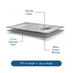 soft velvet Kufiya prayer rug