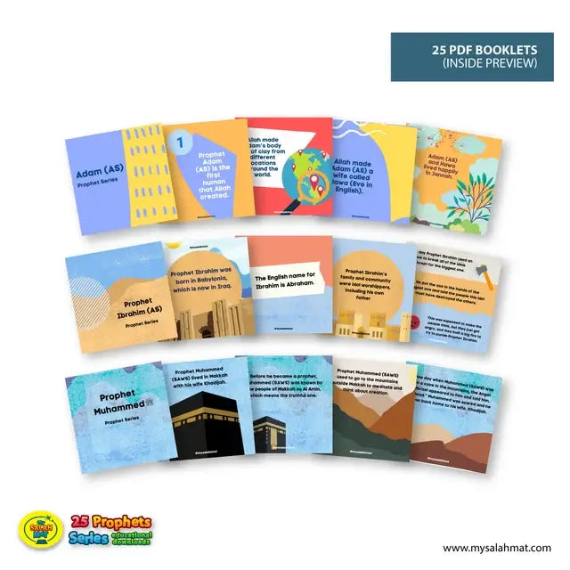 25 Prophets stories for kids