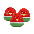 3 Watermelon Plushies - 30cm Soft Cuddly Pillow Adorable Muslim Doll [DEAL] | A beautiful Ramadan and Eid gift for loved ones