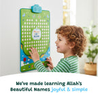 99 Names of Allah Interactive Audio Mat & Wall Art | Learn About All 99 Names of Allah with Stories & Memorisation Function | A beautiful Ramadan and Eid gift for loved ones