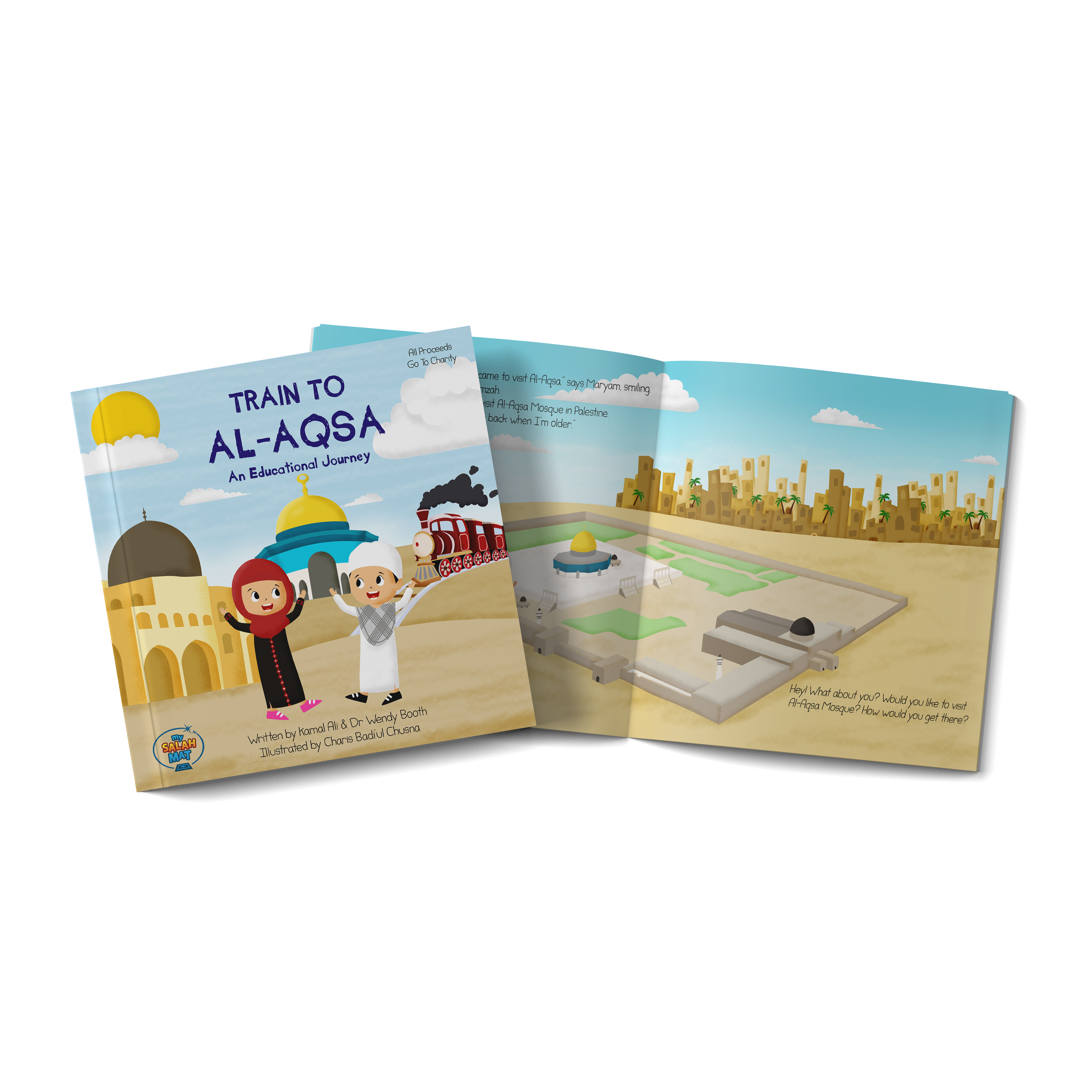 Train to Al-Aqsa, Learn about Palestine, Palestine book for Kids, Islamic Learning, Homeschool Learning in Islam.