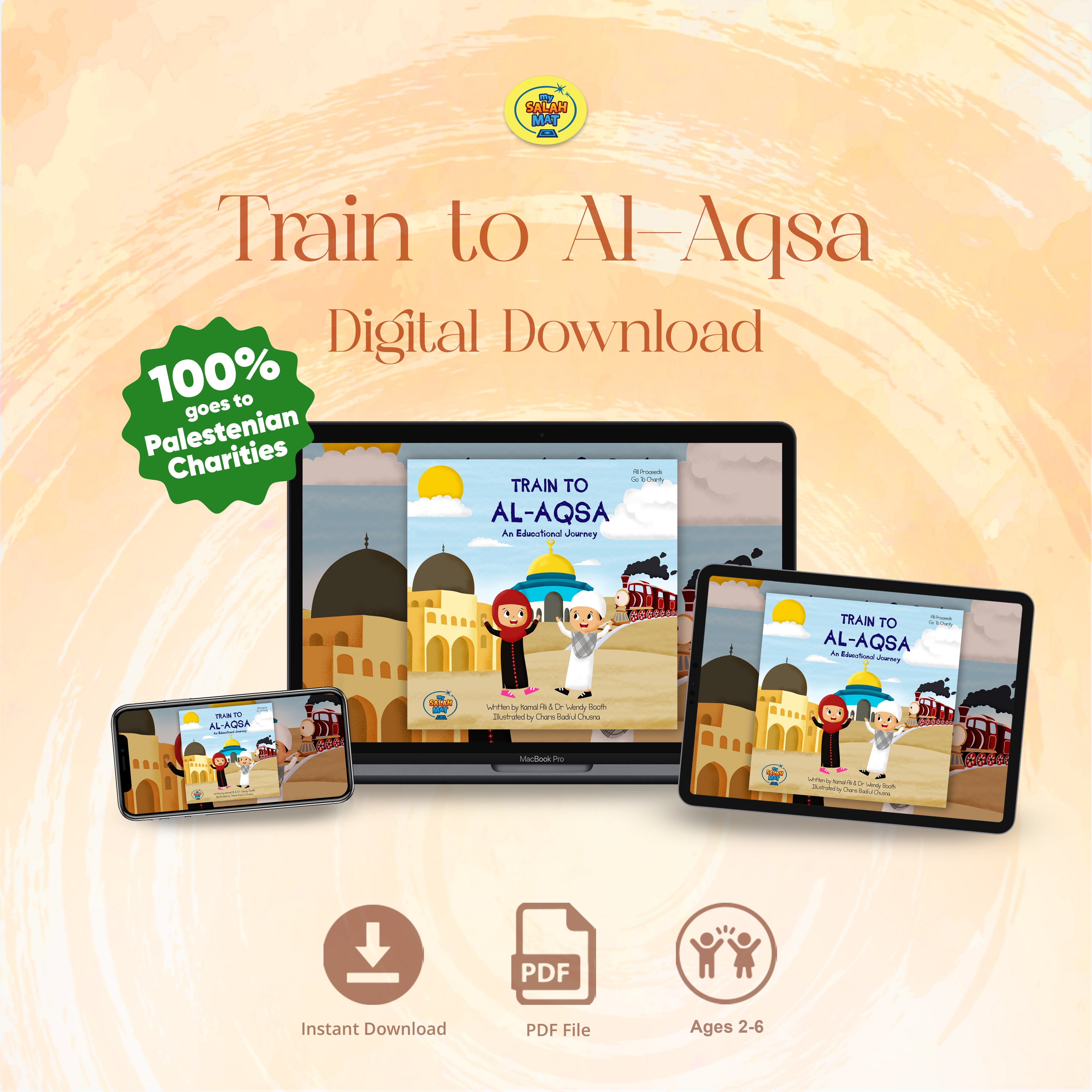 Train to Al Aqsa, Profits go to Charity, Palestine, Al Aqsa Book, 