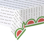 Ramadan and Eid Watermelon Tablecover PE Plastic Tablecloth for Ramadan & Eid Palestine Themed Decoration