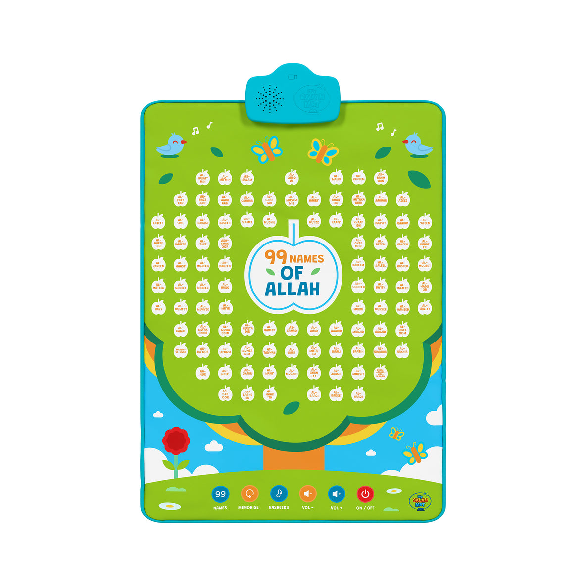 99 Names of Allah Interactive Wall Art