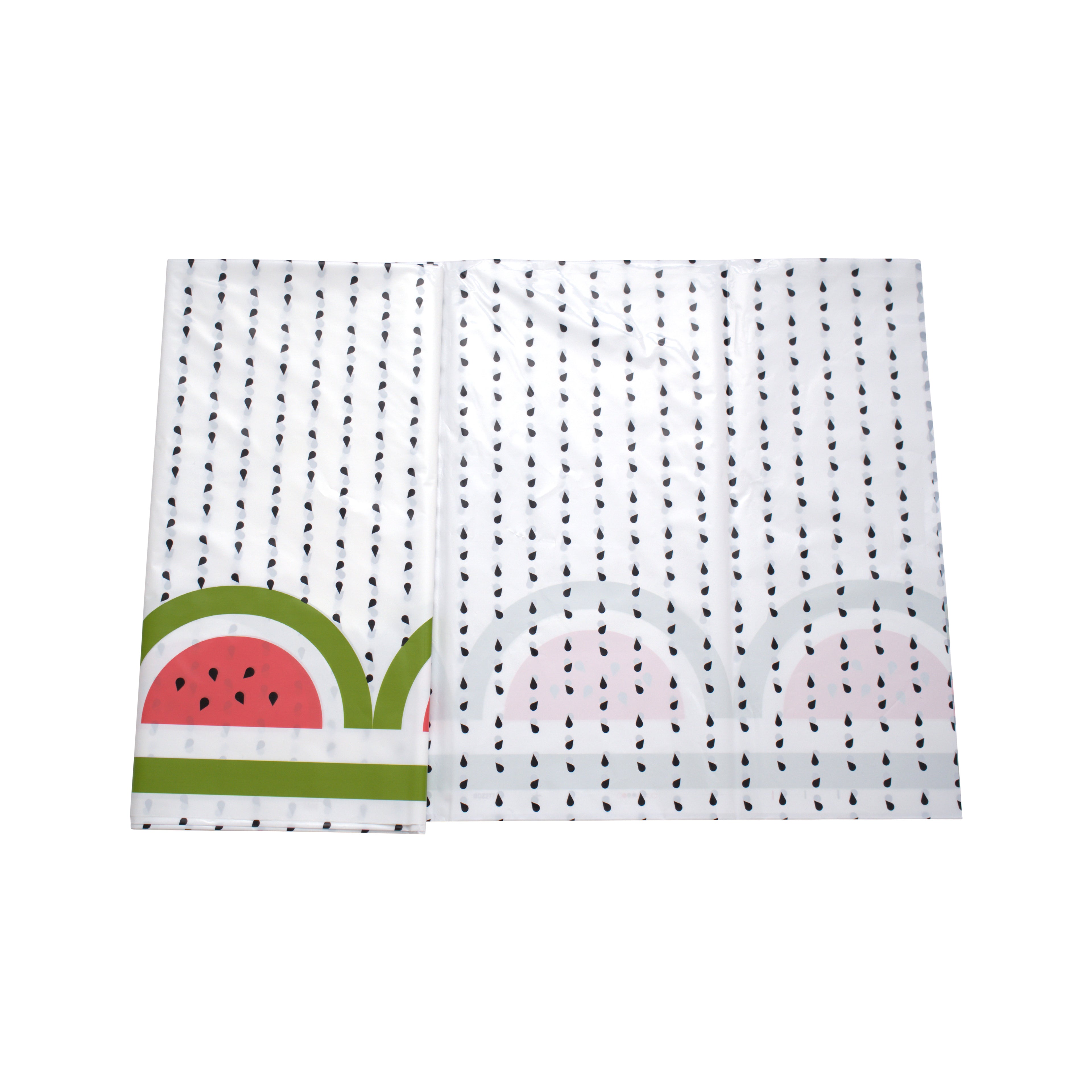 Ramadan and Eid Watermelon Tablecover PE Plastic Tablecloth for Ramadan & Eid Palestine Themed Decoration