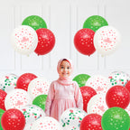 Eid Mubarak Palestine Themed Balloons - Watermelon Decoration Latex Balloons