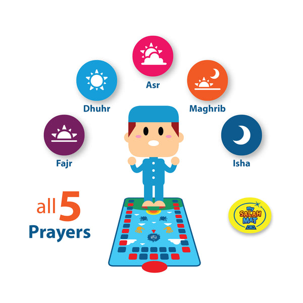 Smart Interactive Kids Prayer Mat | Now with Salah Translation