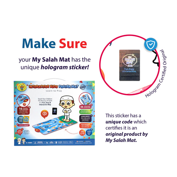 Smart Interactive Kids Prayer Mat | Now with Salah Translation