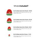 Bundle Offer Nür the Watermelon Plushie Family Set | Perfect for all ages | A beautiful Ramadan & Eid