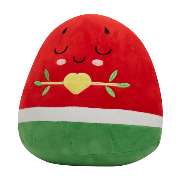 Watermelon Plushie - 30cm Soft Cuddly Pillow Adorable Fruit Plush Muslim Doll | Eid Gift