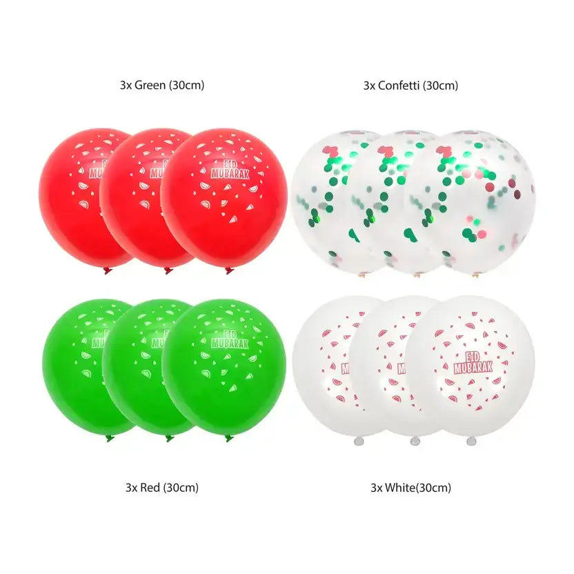 Palestine Eid Decor Set Green