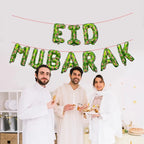 Green Watermelon Eid Balloons