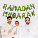 Ramadan Mubarak watermelon foil balloons