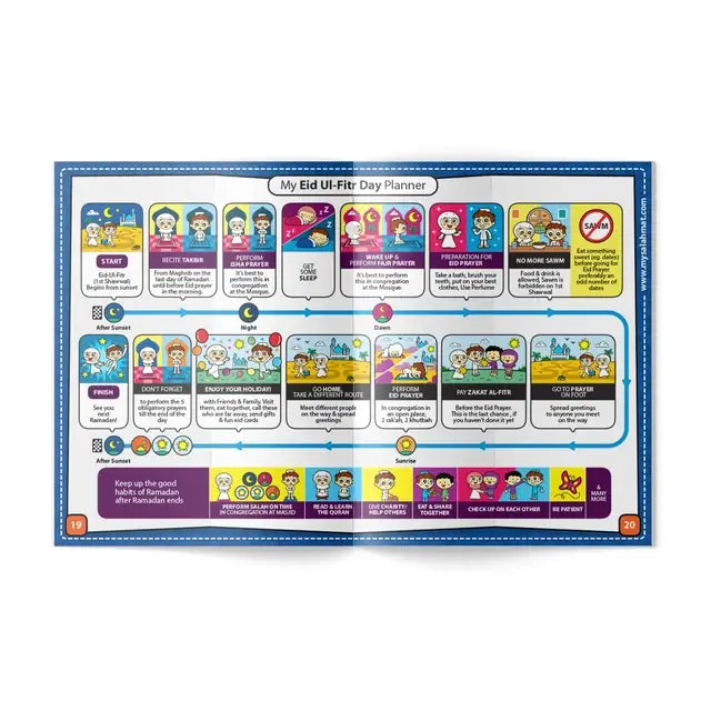 Muslim children Ramadan workbook