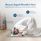 Adult Padded Prayer Mat with Al-Masjid an-Nabawi Design by Urban Rugs UK | Ramadan & Eid Gift