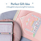 Padded Kids Prayer Mat with Blush Pink Design | Urban Rugs UK | Ramadan & Eid Gift