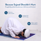 Padded Kids Prayer Mat with Twilight Masjid Design | Urban Rugs UK | A beautiful Ramadan and Eid gift for loved ones