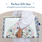 Adult Premium Padded Prayer Mat with Spring Blossoms Design | Urban Rugs UK | Ramadan & Eid Gift