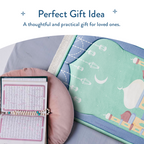 Padded Kids Prayer Mat with Aqua Mumbai Mosque Design by Urban Rugs UK | A beautiful Ramadan & Eid Gift for Loved Ones