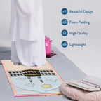 Padded Toddler Prayer Mat with Midday in Mecca Design