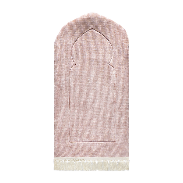 Adult Padded Prayer Mat with Luxury Rose Arch Design by Urban Rugs UK