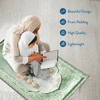Madinah design padded prayer rug